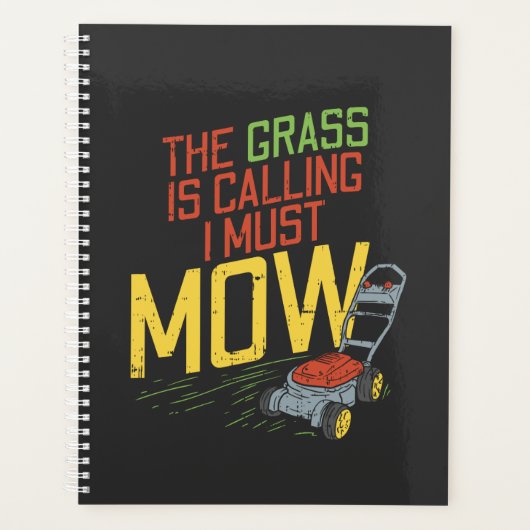 De gras roept planner (Voorkant)