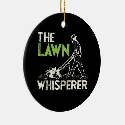 De graskeizer keramisch ornament (Rechts)