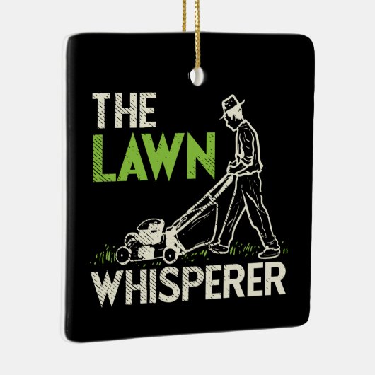 De graskeizer keramisch ornament (Rechts)