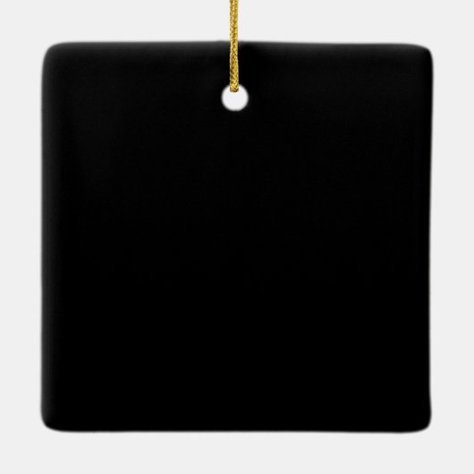 De graskeizer keramisch ornament (Achterkant)