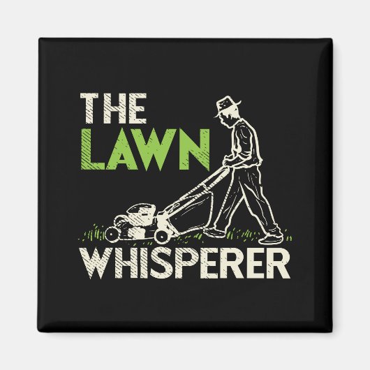 De graskeizer magneet (Voorkant)