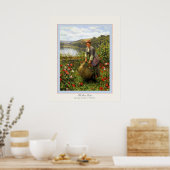 De Grass Cutter ~ Daniel Ridgway Knight Poster (Keuken)
