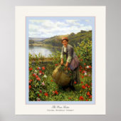 De Grass Cutter ~ Daniel Ridgway Knight Poster (Voorkant)