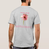 De Grass Withers, de Bloem Vlekt... T-shirt (Achterkant)