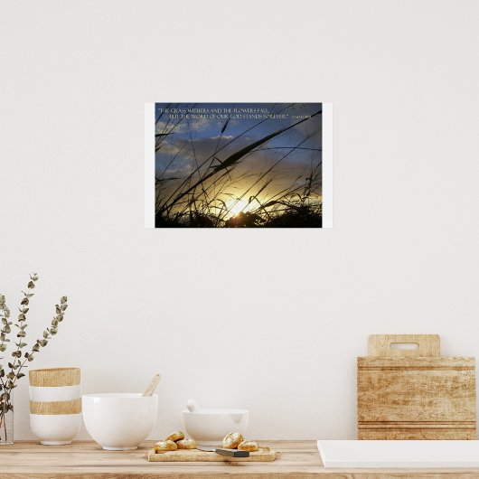 De Grass Withers Poster (Keuken)
