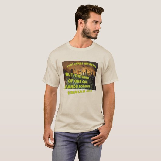 De Grass Withers T-shirt (Voorkant volledig)