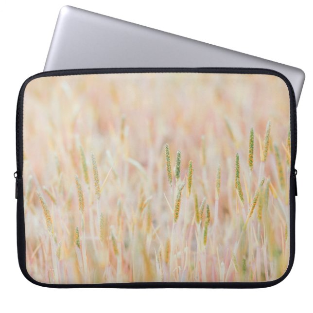 DE GRASSLAND WERD IN PASTEL-COLOED GEPUBLICEERD DO LAPTOP SLEEVE (Voorkant)