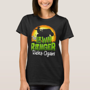 De grasstok komt opnieuw in beeld als tractor om v t-shirt