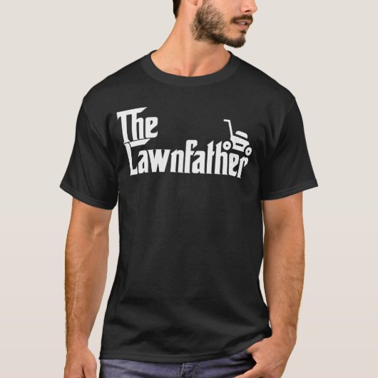 De grasvader grappige grasmaaier vader cadeau vrie t-shirt (Voorkant)