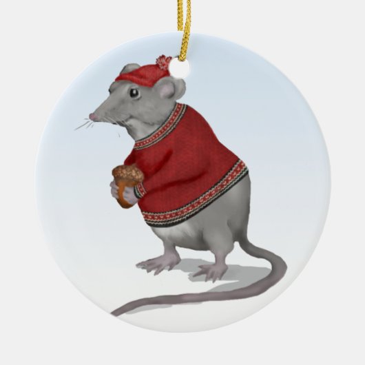 De Grateful Mouse Ornament (Voorkant)