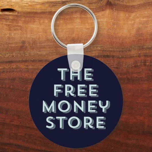 De gratis postwinkel sleutelhanger (Voorkant)