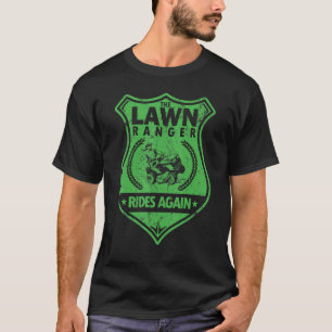 De grauwe Ranger rijdt opnieuw motorrijdend snijde T-shirt