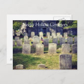 De Grave Site of Washington Irving Briefkaart (Voorkant / Achterkant)