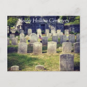 De Grave Site of Washington Irving Briefkaart (Voorkant)