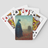 De grave Surreal Sci-Fi Fantasy Alien Pokerkaarten (Achterkant)
