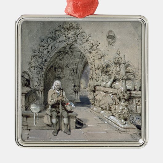 De grave van Little Nell Metalen Ornament (Voorkant)