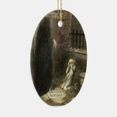 De grave van Scrooge. Keramisch Ornament (Rechts)