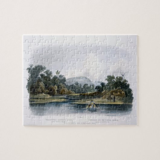 De Grave van Washington op Blackbird's Hills, bord Legpuzzel (Horizontaal)