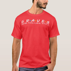 De graven familiegraven familienaam graven familie t-shirt