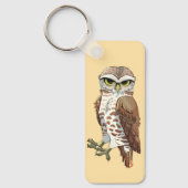 De Gravende Uil // Sleutelhanger (Voorkant)