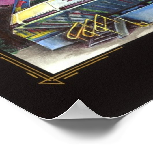 de Gravitron Poster (Hoek)