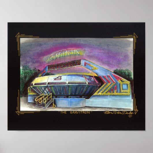 de Gravitron Poster (Voorkant)