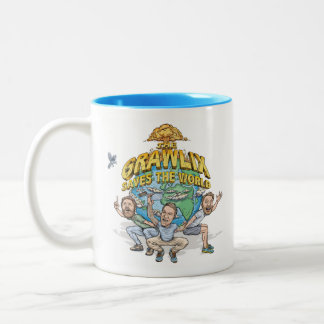 De Grawlix bewaart de wereld - 11oz twee-toon Mok