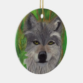 DE GRAY WOLF-versiering Keramisch Ornament (Rechts)