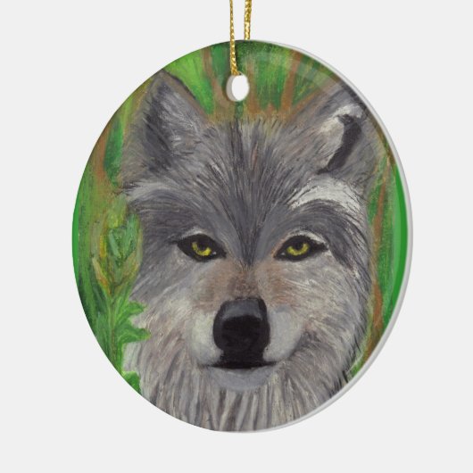 DE GRAY WOLF-versiering Keramisch Ornament (Links)