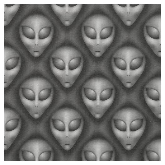 De grays Alien-hoofden buitenaardse stof (Close Up)