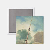 De Greasy Pole, 1787 Magneet (Voorkant / Achterkant)