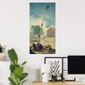 De Greasy Pole, 1787 Poster (Thuiskantoor)