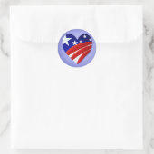 De Great American Heart Stickers (Tas)