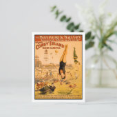 De Great Coney Island Water Carnaval 2 Briefkaart (Staand voorkant)