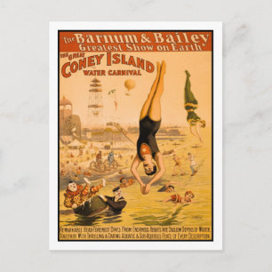 De Great Coney Island Water Carnaval 2 Briefkaart