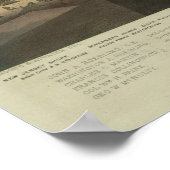 De Great East River Suspension Bridge Poster (Hoek)