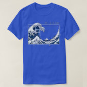 De Great Fibonacci Wave 2 T-shirt (Design voorkant)