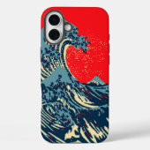 De Great Hokusai Wave in Hope Art Style Case-Mate iPhone Case (Achterkant)