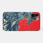 De Great Hokusai Wave in Hope Art Style Case-Mate iPhone Case (Achterkant (horizontaal))