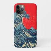 De Great Hokusai Wave in Hope Art Style Case-Mate iPhone Case (Achterkant)