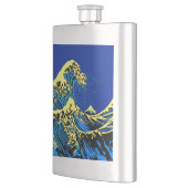 De Great Hokusai Wave in Pop Art Style Accent Heupfles (Links)