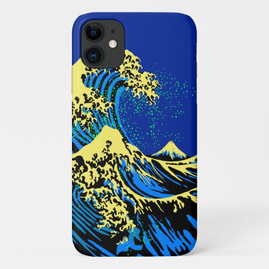 De Great Hokusai Wave in Pop Art Style Case-Mate iPhone Case (Achterkant)