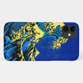 De Great Hokusai Wave in Pop Art Style Case-Mate iPhone Case (Achterkant (horizontaal))