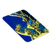 De Great Hokusai Wave in Pop Art Style Decor Magneet (Rechterzijde)