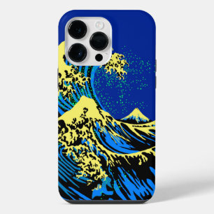 De Great Hokusai Wave in Pop Art Style iPhone 14 Pro Max Hoesje