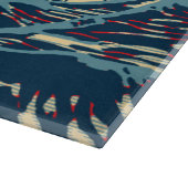 De Great Hokusai Wave in Vibrant Style Snijplank (Hoek)