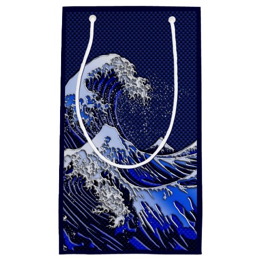 De Great Hokusai Wave Modern-stijlen Klein Cadeauzakje (Voorkant)