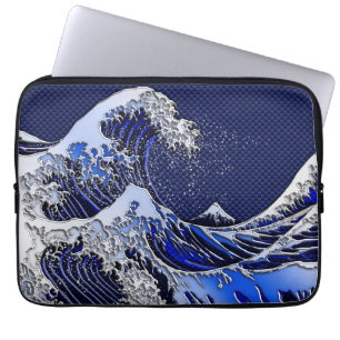 De Great Hokusai Wave Modern-stijlen Laptop Sleeve