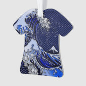 De Great Hokusai Wave Modern stijlen Ornament (voorkant)