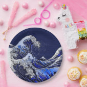 De Great Hokusai Wave Modern-stijlen Papieren Bordje (Feest)